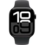 Kép 2/3 - Apple Watch Series 10 GPS 42mm fekete alumínium tok, fekete sportszíj (M/L)