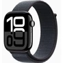 Kép 1/3 - Apple Watch Series 10 GPS 46mm (MWWR3) fekete alumíniumtok, tintaszínű sportpánt S/M