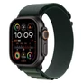 Kép 1/5 - Apple Watch Ultra 2 49mm fekete titán tok zöld alpesi pánt (M)