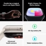 Kép 4/4 - Apple Watch Series 9 GPS 41 mm éjfekete alumíniumtok, éjfekete sportszíj - S/M