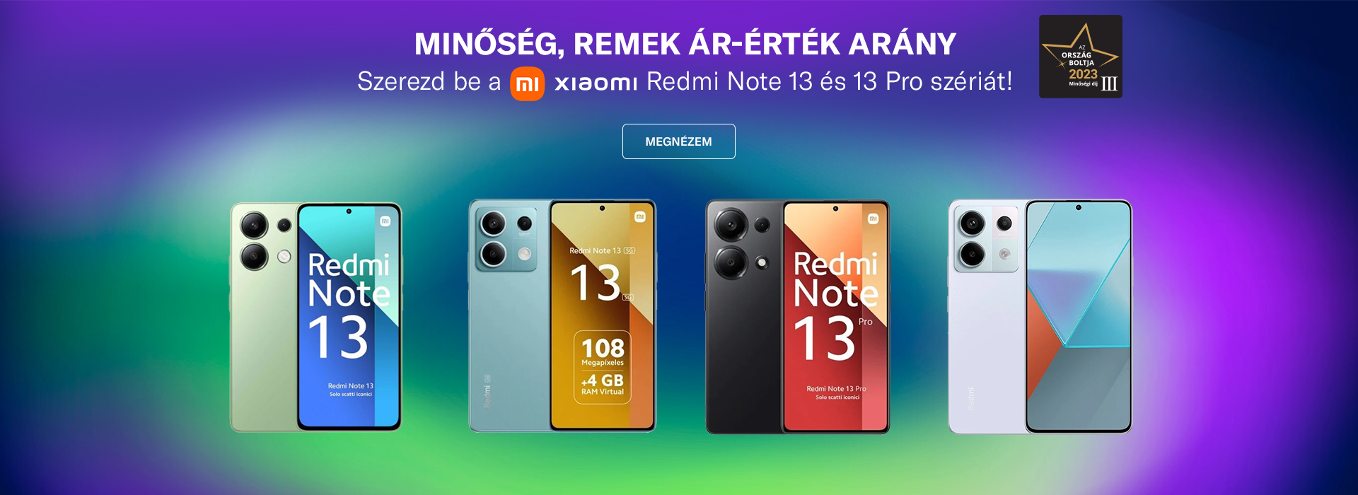 Xiaomi Redmi Note 13 széria
