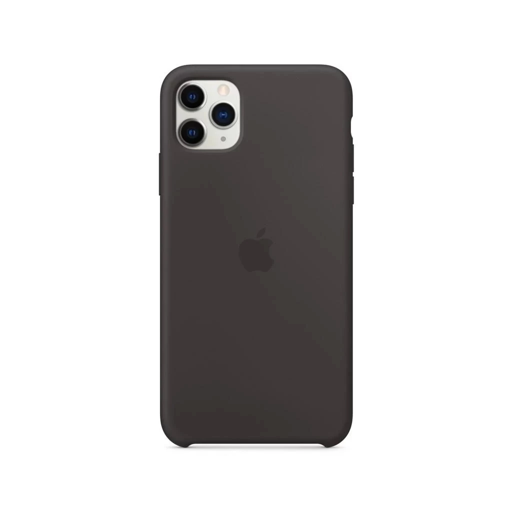MX002ZM/A Apple szilikon tok iPhone 11 Pro Max készülékhez fekete