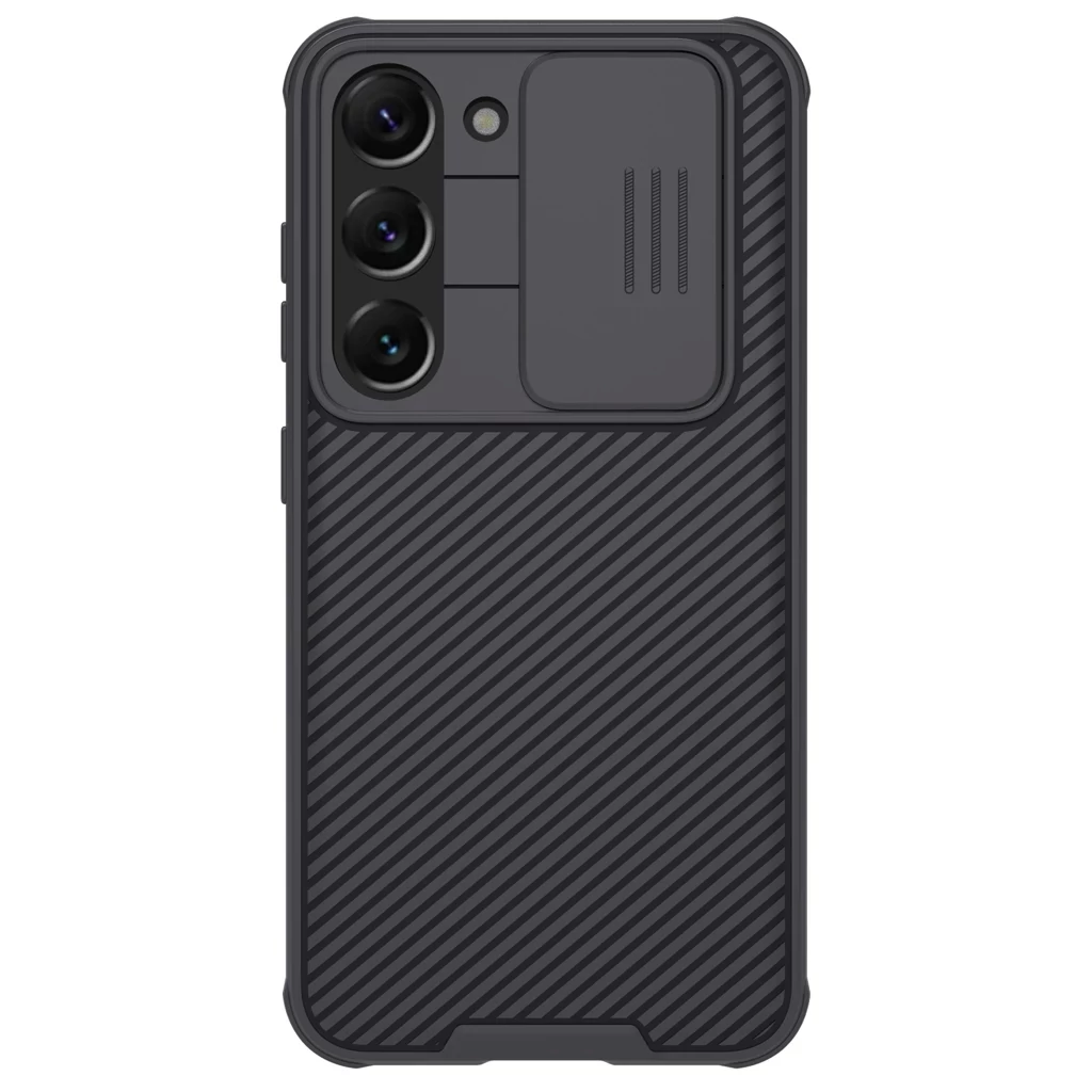 Nillkin CamShield PRO kemény tok Samsung Galaxy S23 készülékhez fekete