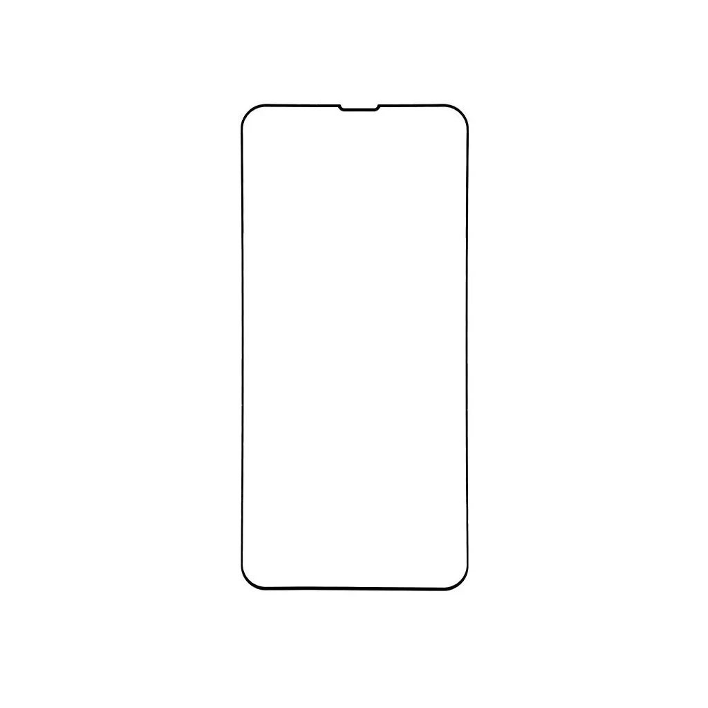 Apple iPhone 14 Plus készülékhez védő üveg fekete - csomagolás nélküli gyári
