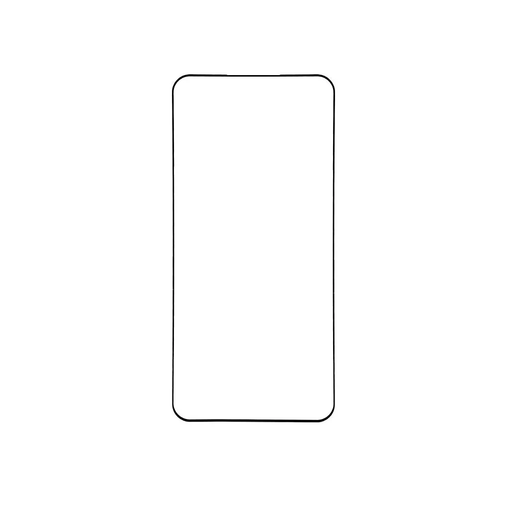 Apple iPhone 14 Pro Max készülékhez védő üveg fekete - csomagolás nélküli gyári