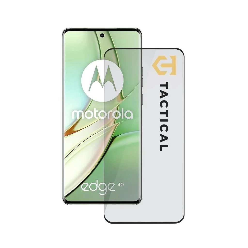 Tactical Glass Shield 5D Motorola Edge 40 készülékhez fekete