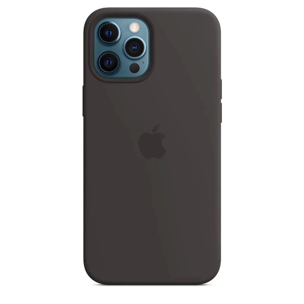MHLG3ZE/A Apple Silicone Magsafe tok iPhone 12 Pro Max készülékhez fekete