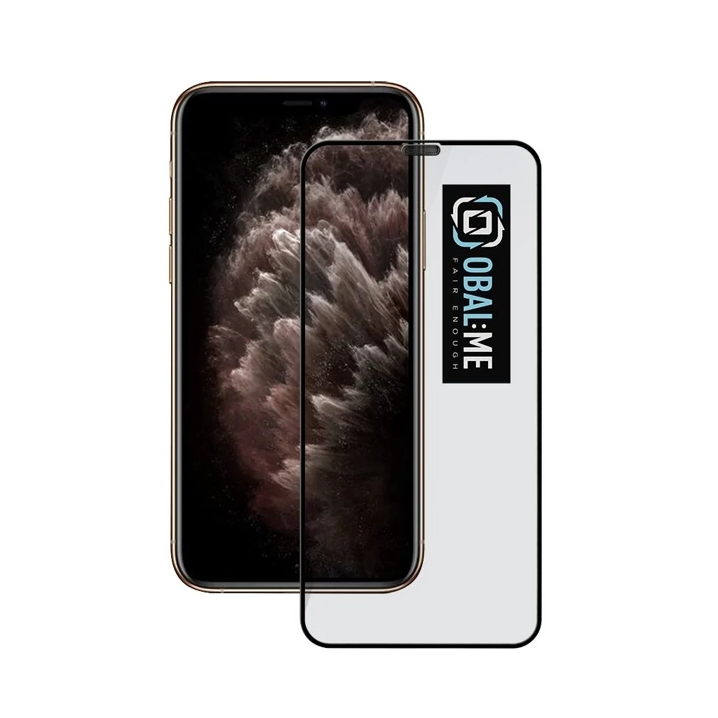 OBAL:ME 5D üvegkijelzővédő Apple iPhone 11 Pro/ XS/X készülékhez fekete