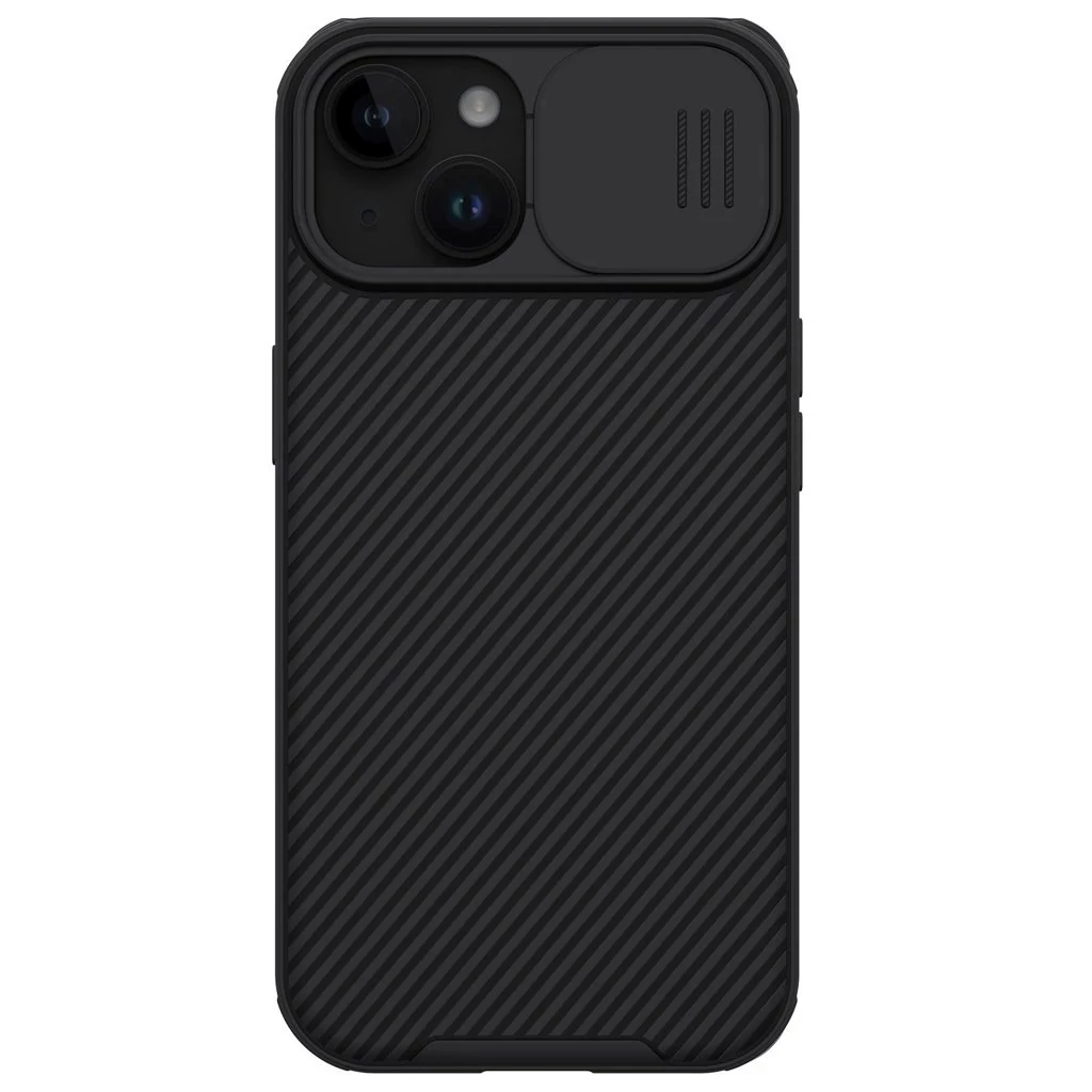 Nillkin CamShield PRO kemény tok Apple iPhone 15 készülékhez fekete