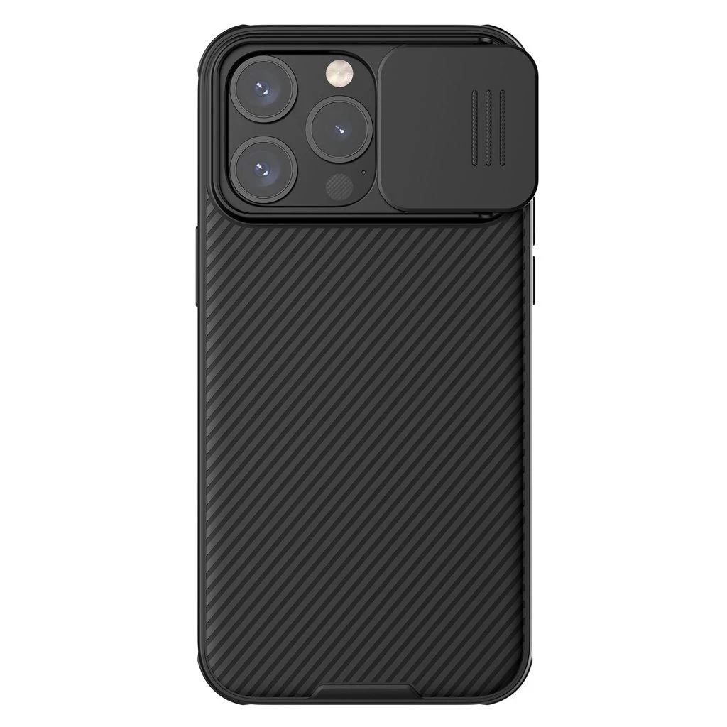 Nillkin CamShield PRO kemény tok Apple iPhone 15 Pro készülékhez fekete