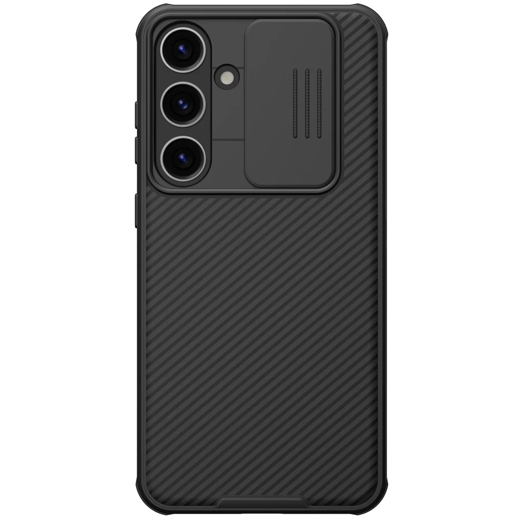 Nillkin CamShield PRO kemény tok Samsung Galaxy S24+ készülékhez fekete
