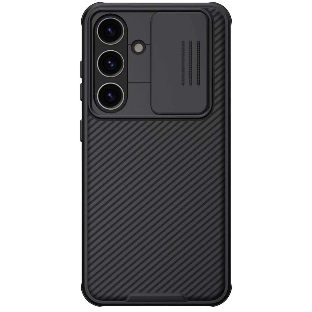 Nillkin CamShield PRO Mágneses Kemény Tok Samsung Galaxy S24 készülékhez fekete