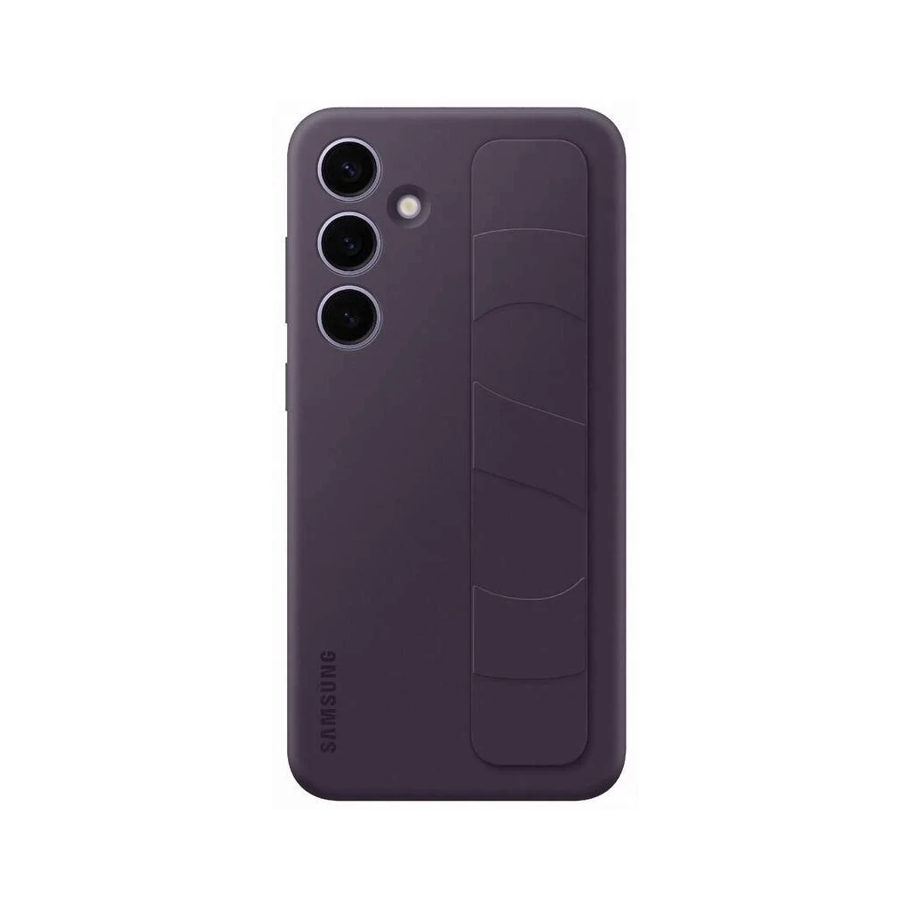 EF-GS926CEE Samsung Galaxy S24+ készülékhez Standing Grip tok sötét lila