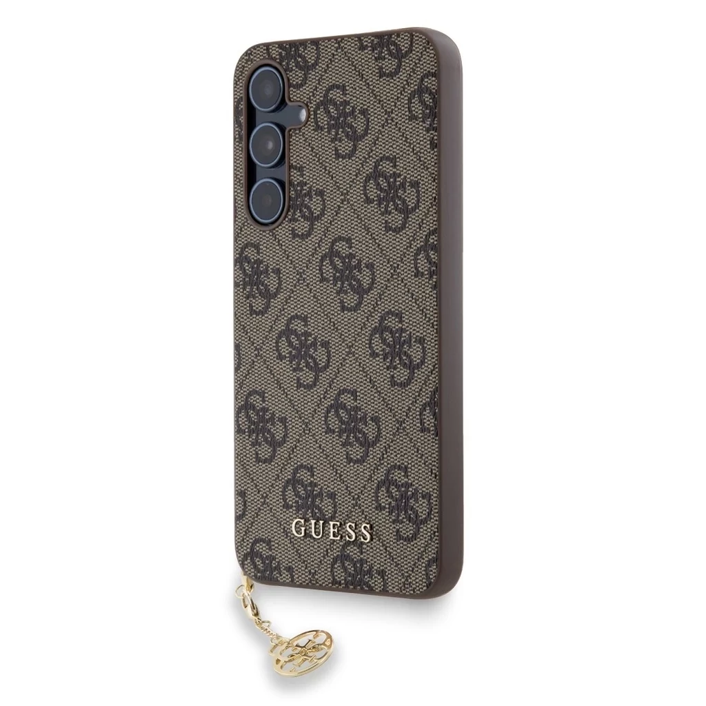 Guess 4G Charm tok Samsung Galaxy A55 készülékhez barna
