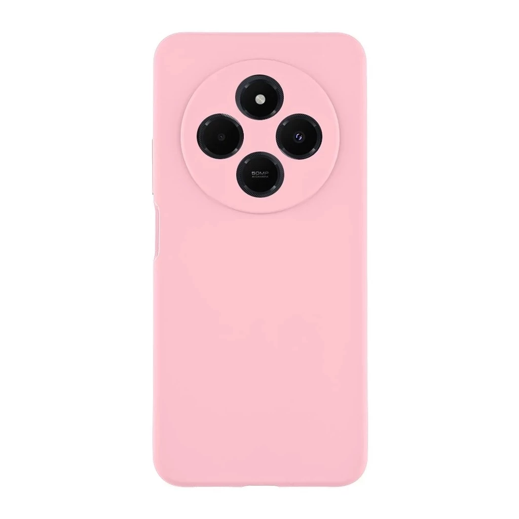 Tactical Velvet Smoothie tok Xiaomi Redmi 14C 4G/A4 5G/Poco C75 készülékhez rózsaszín