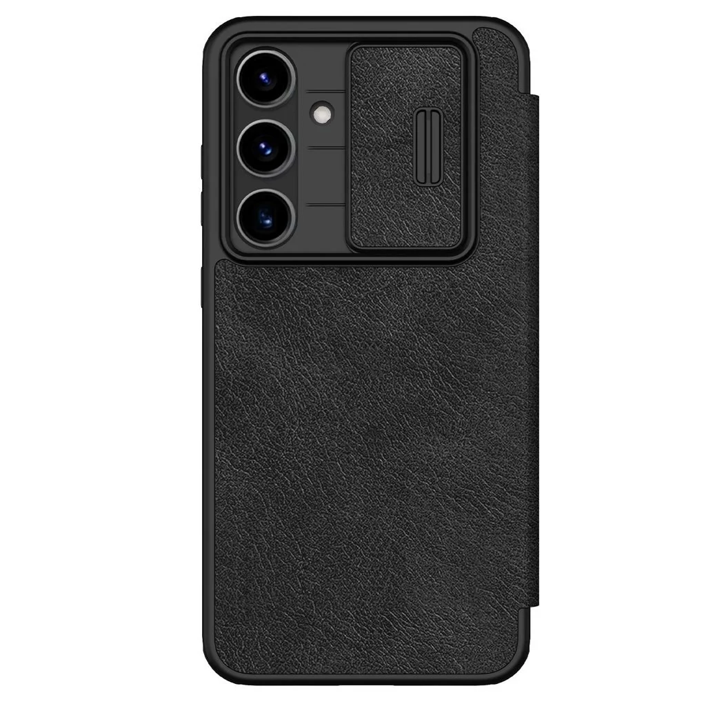 Nillkin Qin Book PRO tok Samsung Galaxy S24 FE készülékhez fekete