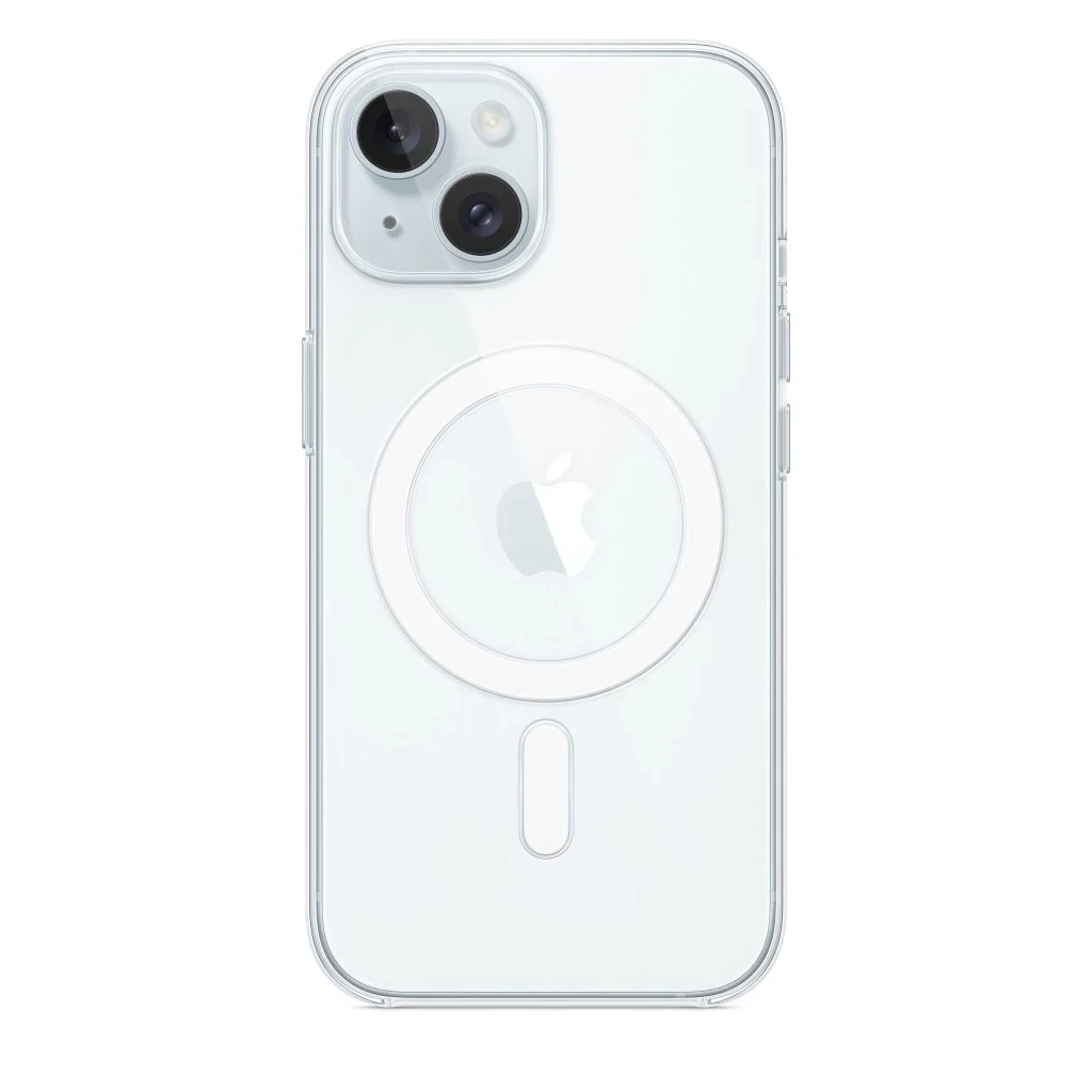 MT203ZM/A Apple Clear MagSafe tok iPhone 15 készülékhez átlátszó