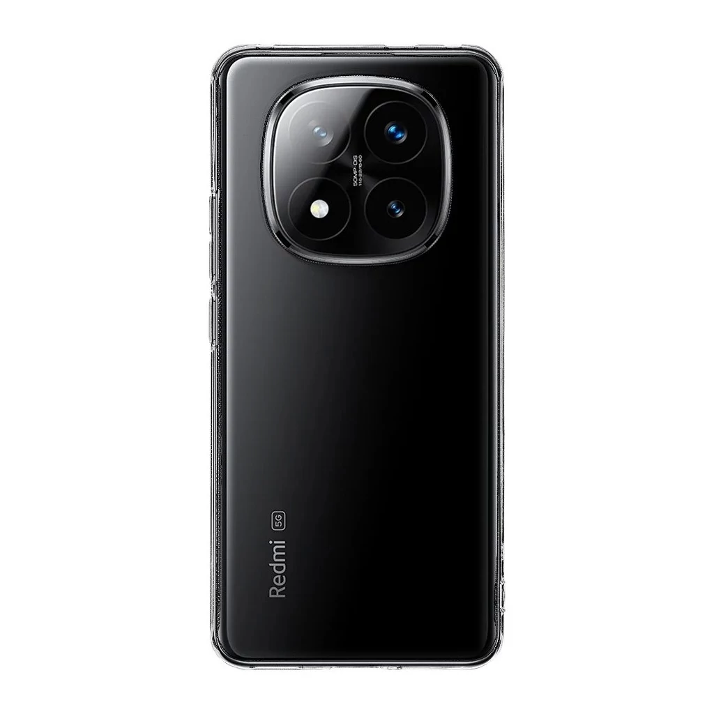 Tactical TPU tok Xiaomi Redmi Note 14 Pro+ 5G készülékhez átlátszó