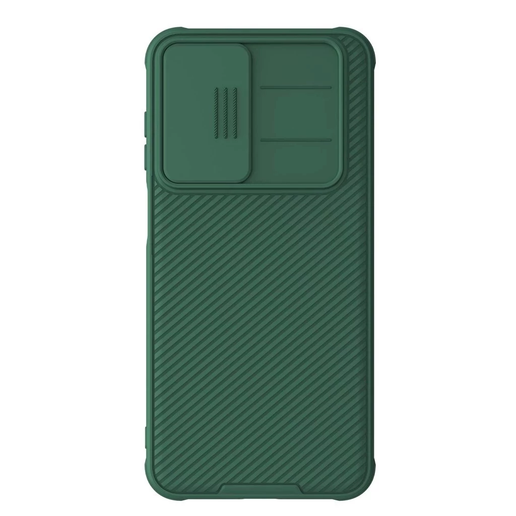 Nillkin CamShield PRO kemény tok Samsung Galaxy A26 5G készülékhez sötét zöld