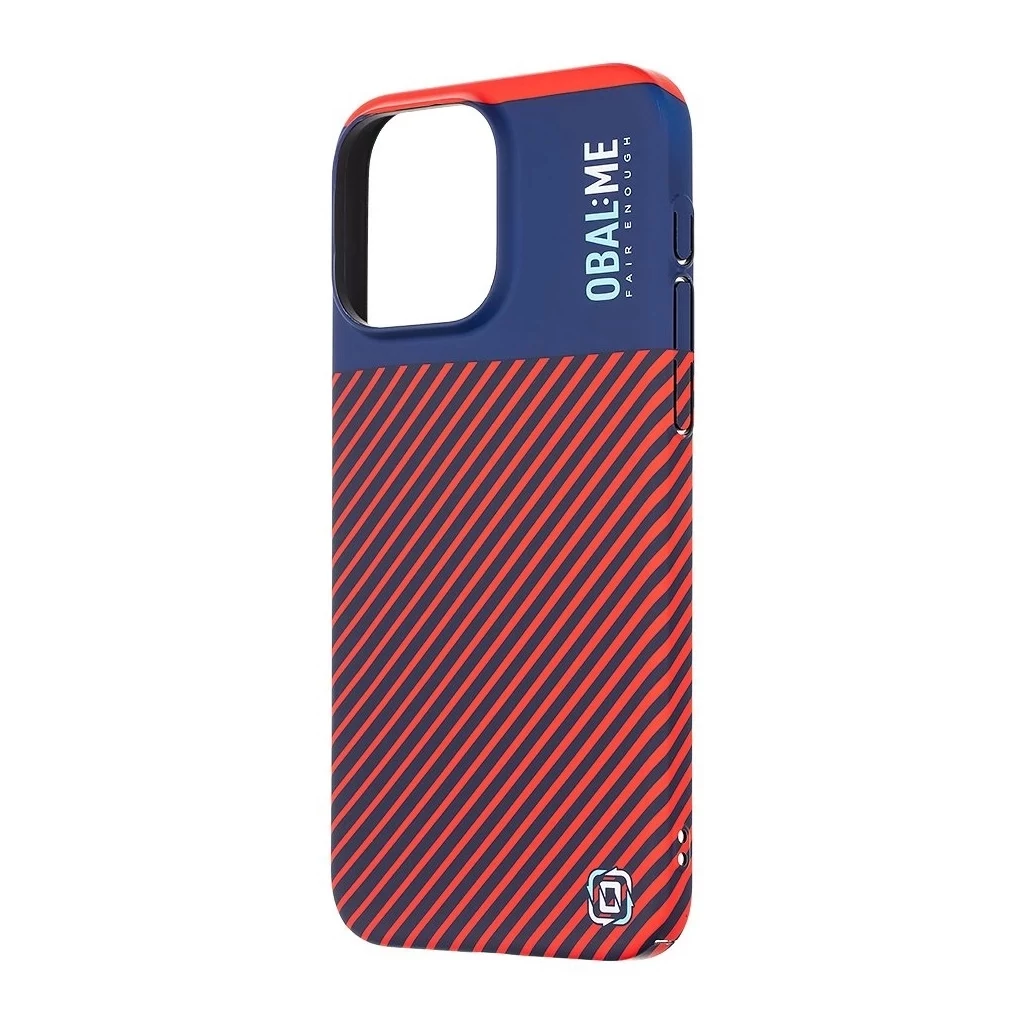 OBAL:ME Flossy Stripes tok Apple iPhone 15 Pro Max készülékhez kék/piros