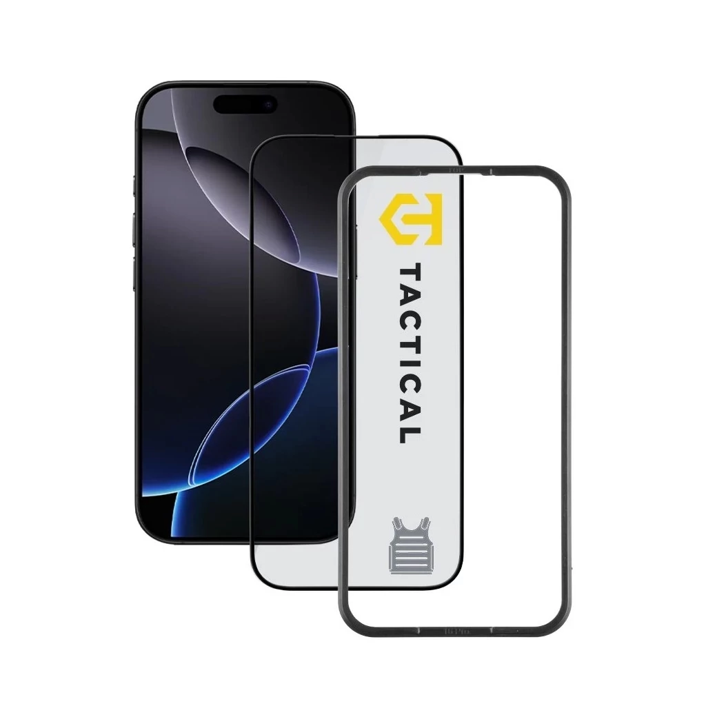 Tactical Glass Impact Armour kijelzővédő Apple iPhone 16 Pro készülékhez