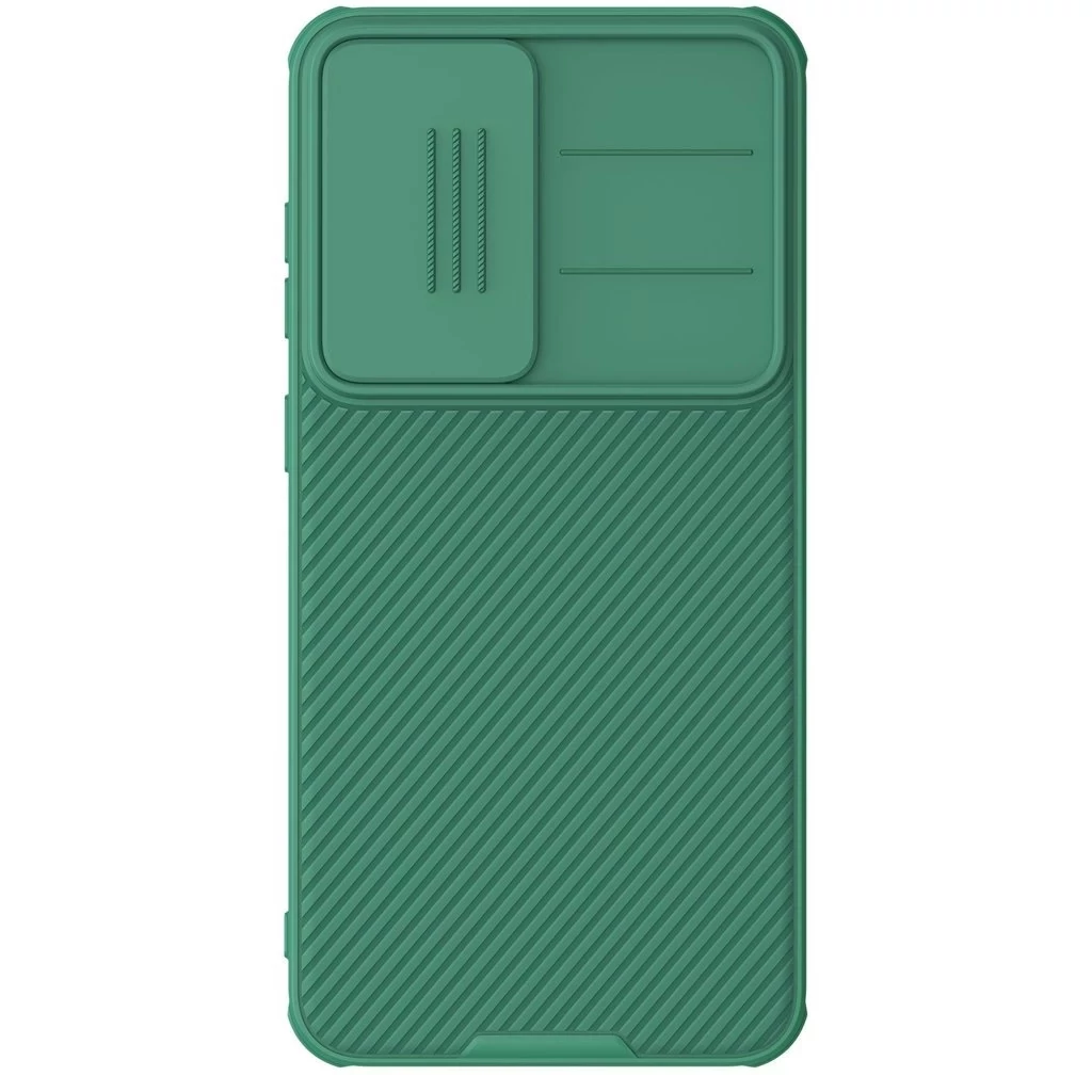 Nillkin CamShield PRO kemény tok Samsung Galaxy S25 készülékhez sötét zöld