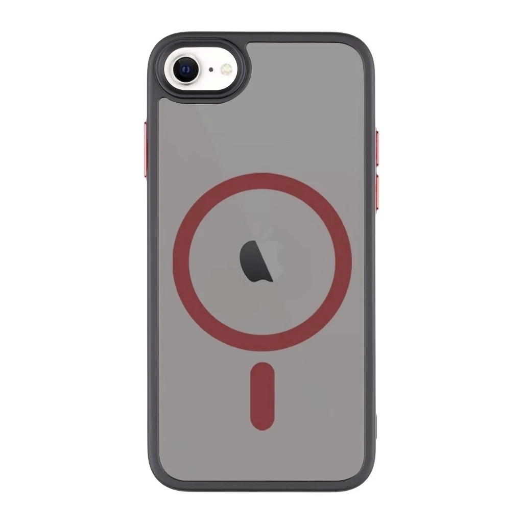 Tactical MagForce Hyperstealth 2.0 tok iPhone 7/8/SE2020/SE2022 készülékhez fekete/piros