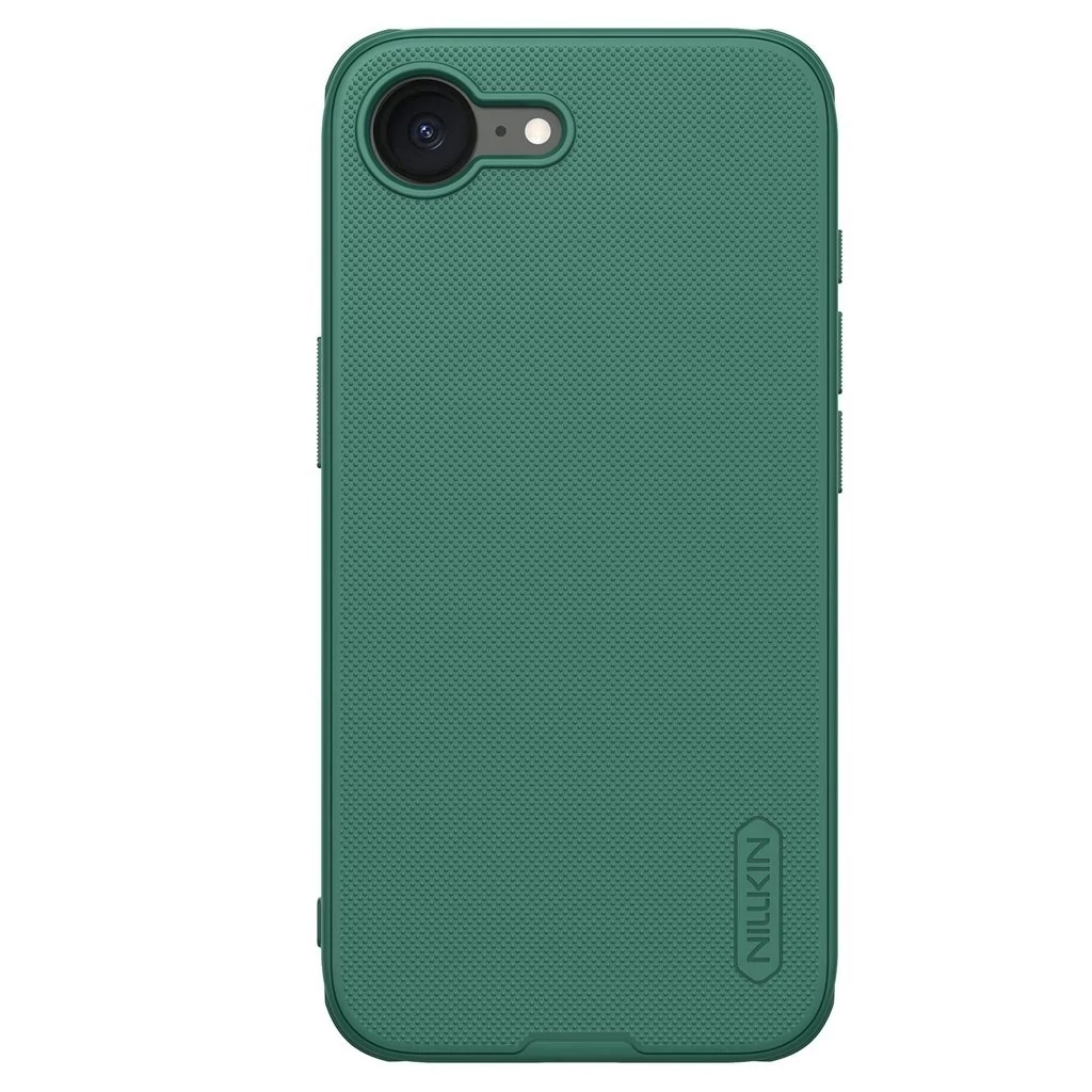 Nillkin Super Frosted PRO tok az Apple iPhone 16e készülékhez mély zöld