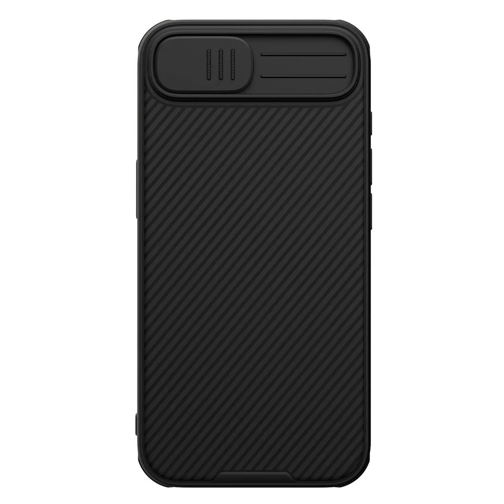 Nillkin CamShield PRO kemény tok Apple iPhone 16e készülékhez fekete