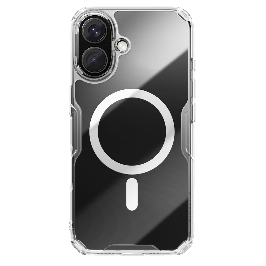 Nillkin Nature TPU PRO mágneses tok Apple iPhone 16 készülékhez átlátszó