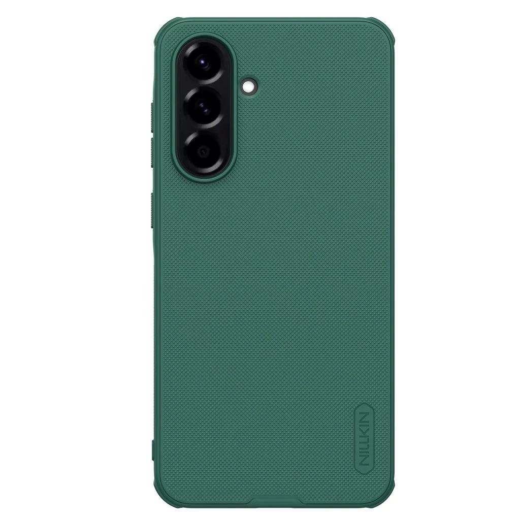 Nillkin Super Frosted PRO hátsó tok Samsung Galaxy A56 5G készülékhez sötétzöld