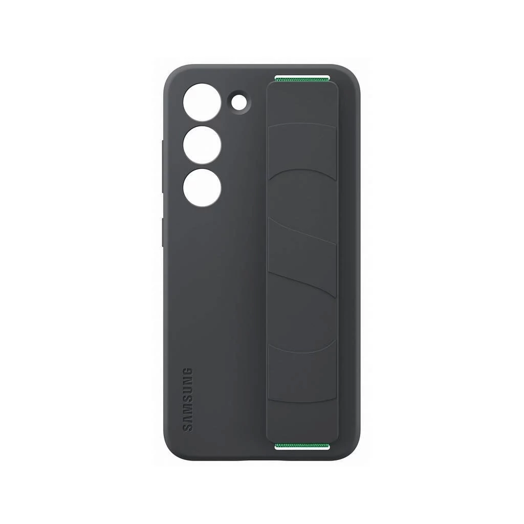 EF-GS911TBE Samsung szilikon tok pánttal Galaxy S23 készülékhez fekete (Damage Package)