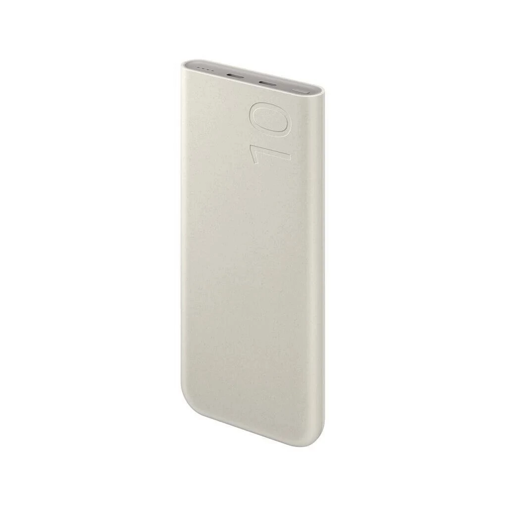 EB-P3400XUE Samsung FastCharge powerbank 2x USB-C 25W 10000mAh bézs