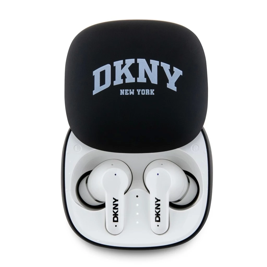 DKNY 3D Rubber Matte Finish TWS vezeték nélküli fülhallgató fekete