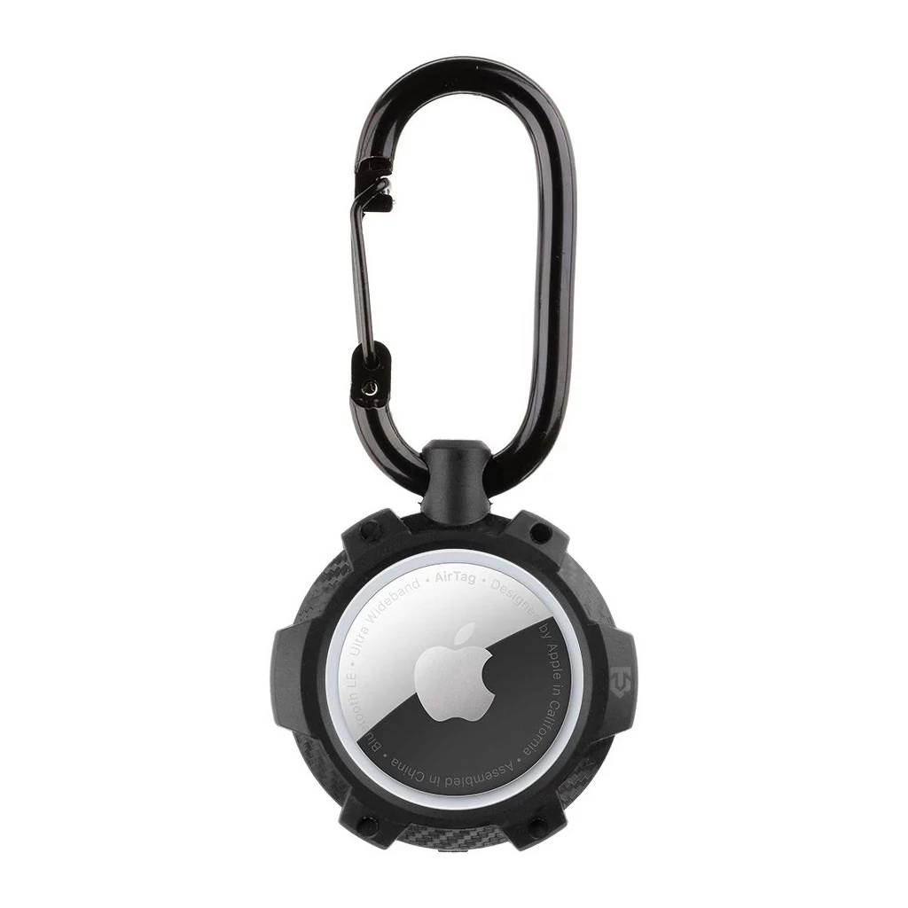 Tactical Airtag Beam Rugged 2.0 AirTag készülékhez tok, fekete