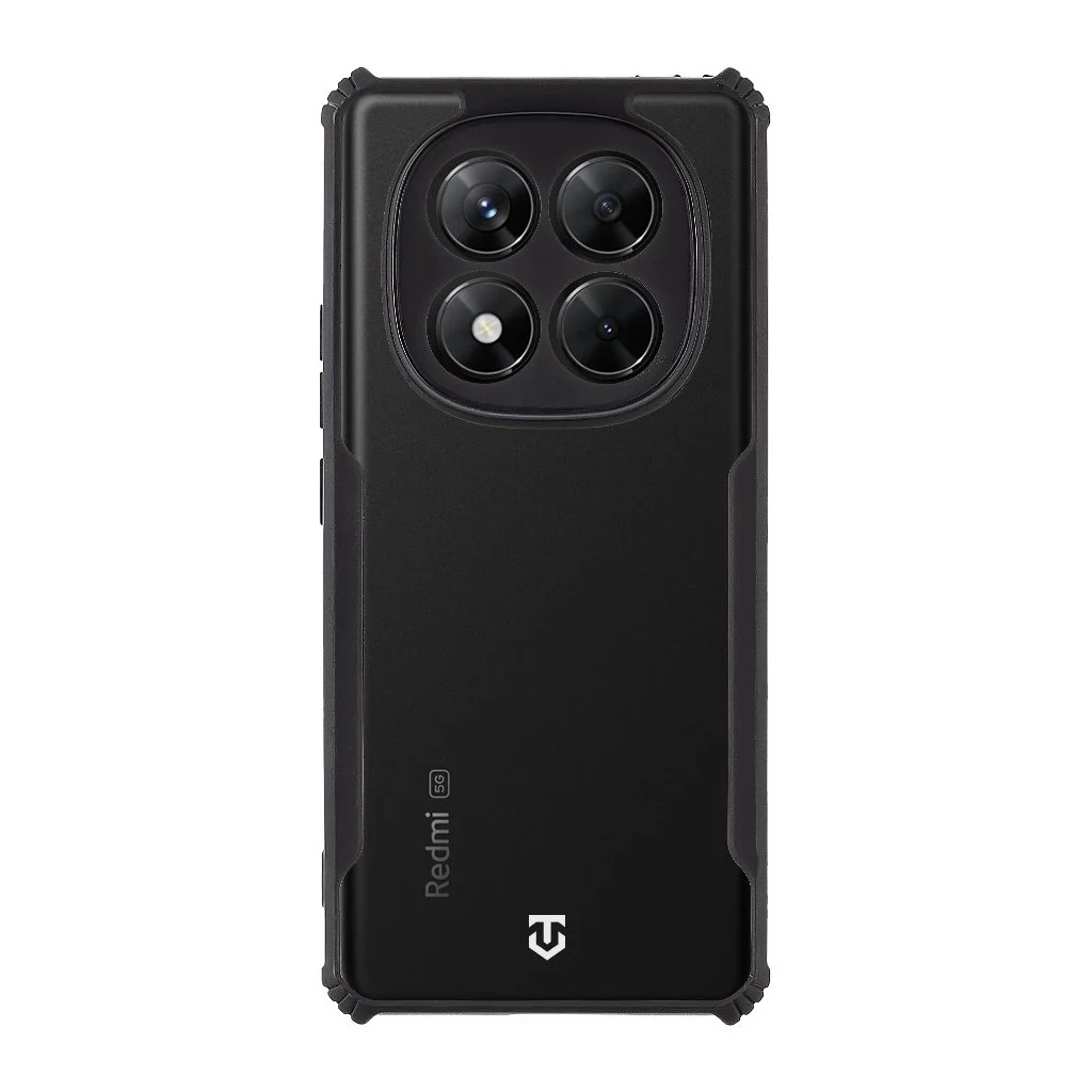 Tactical Quantum Stealth Tok Xiaomi Redmi Note 14 Pro 5G/X7 5G készülékhez, átlátszó/fekete