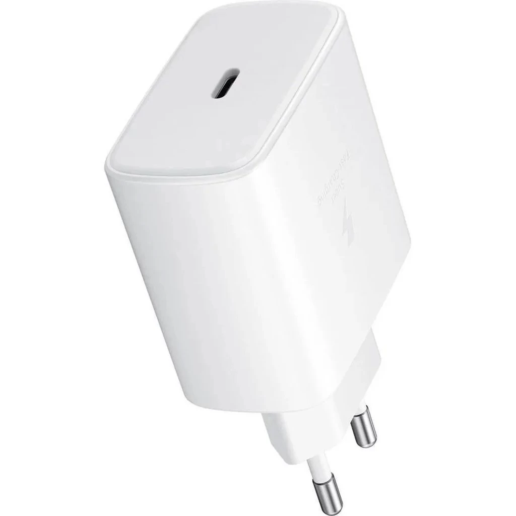 EP-TA845EWE Samsung Quickcharge USB-C 45W utazótöltő fehér - csomagolás nélküli gyártói