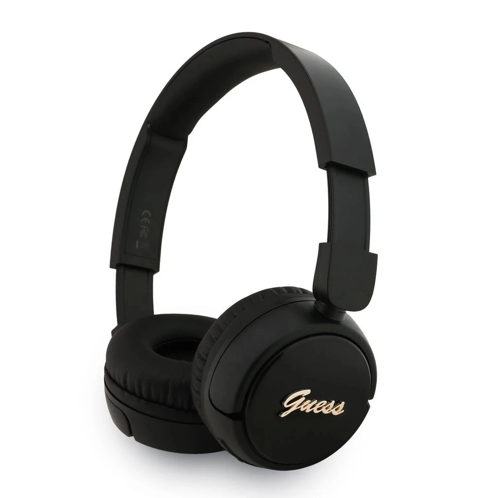 Guess Script Metal Logo vezeték nélküli fejhallgató fekete