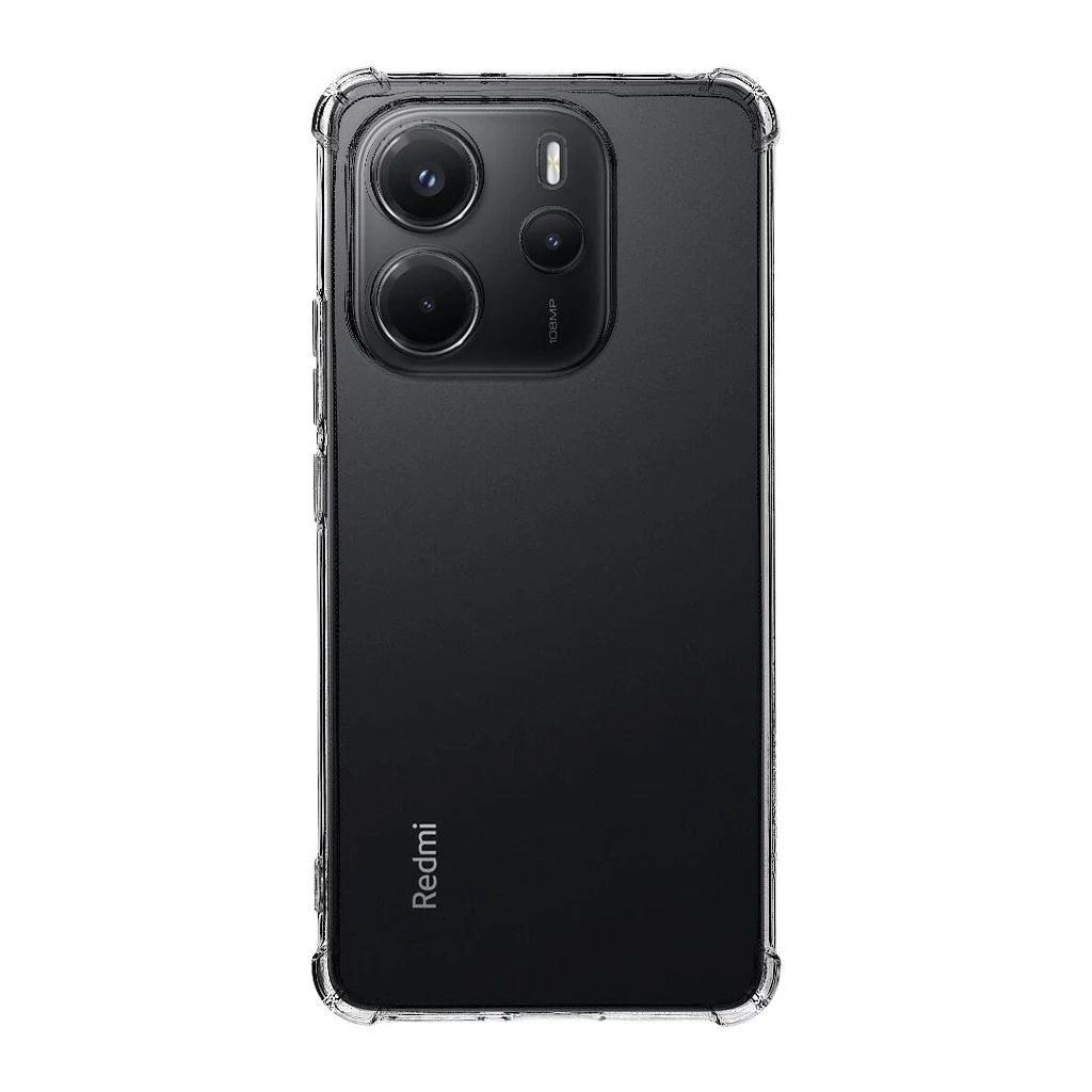 Tactical TPU Plyo tok Xiaomi Redmi Note 14 4G készülékhez átlátszó