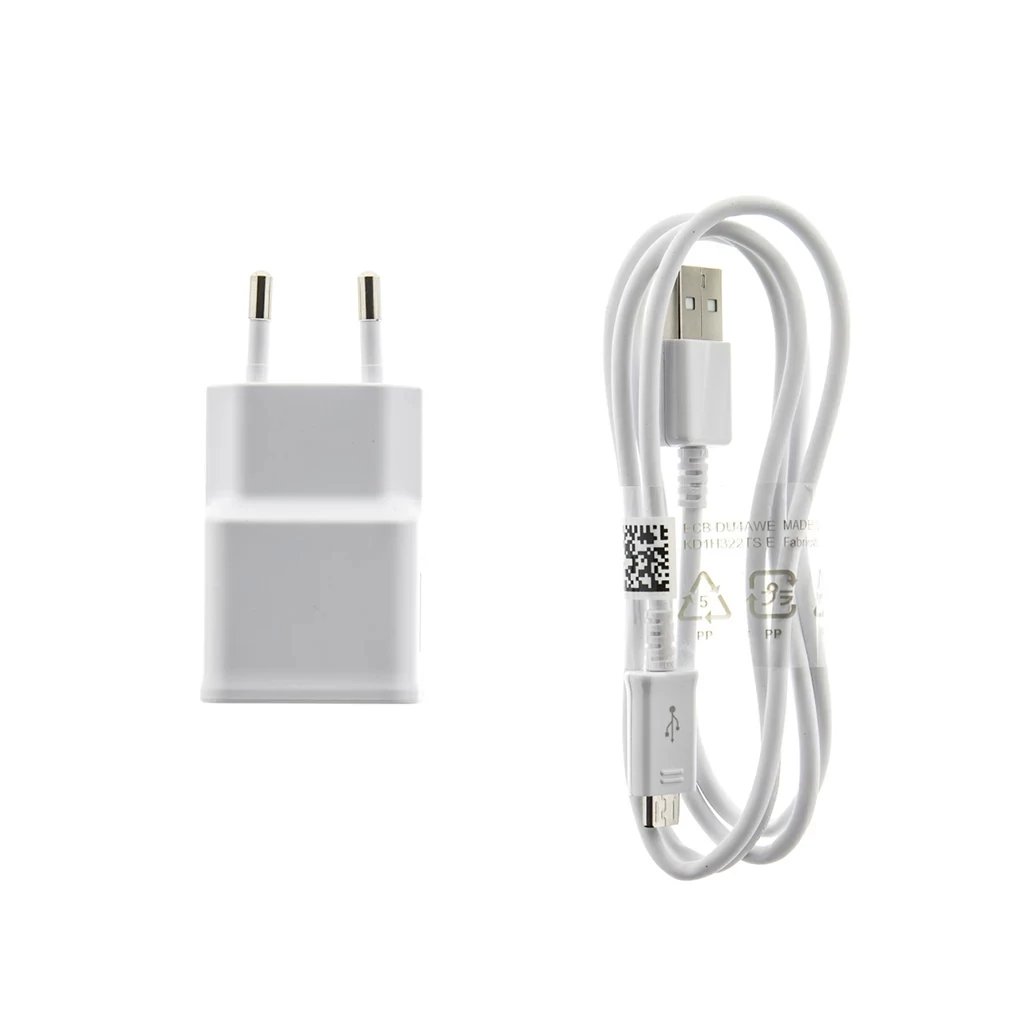 EP-TA50EWE + ECB-DU4AWE Samsung 8W utazó töltő + microUSB adatkábel fehér