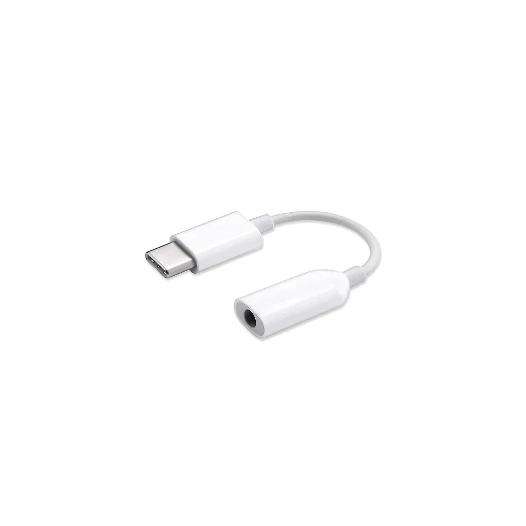 Xiaomi Original USB-C/3,5mm Adapter fehér - csomagolás nélküli gyári