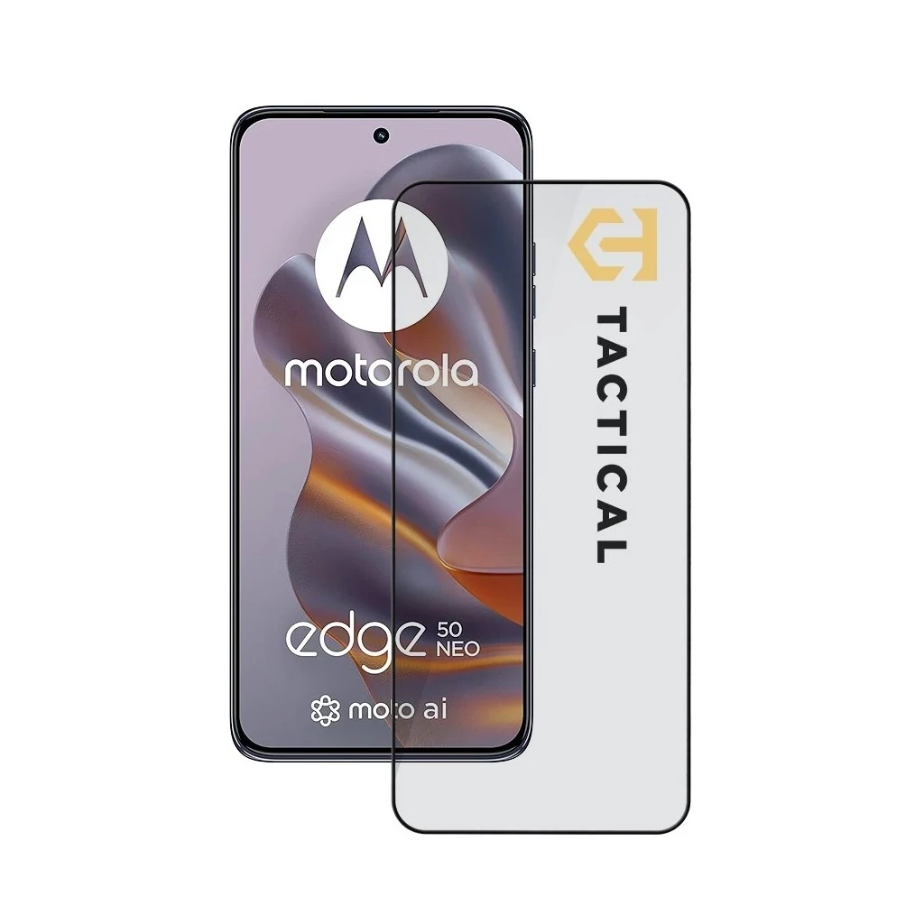 Tactical Glass Shield 5D Motorola Edge 50 Neo készülékhez fekete