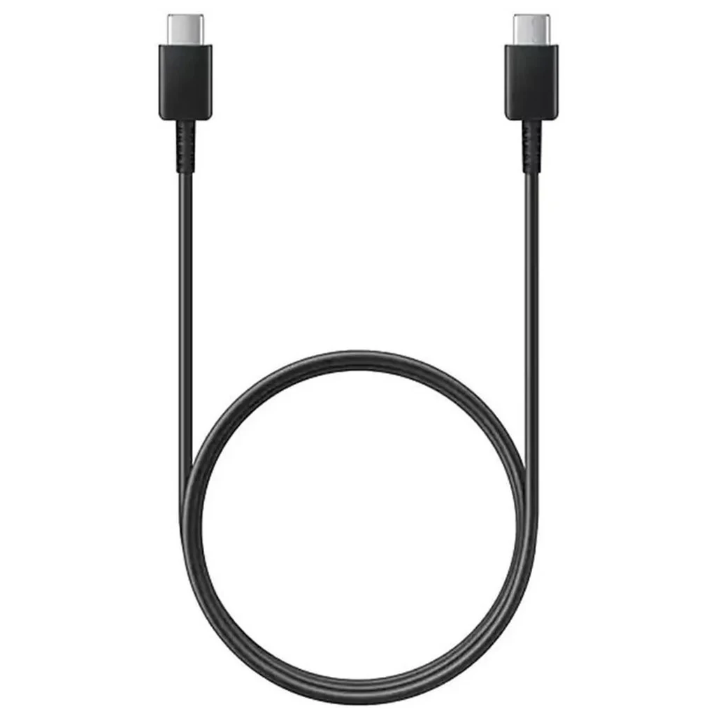 EP-DW767JBE Samsung USB-C/USB-C adatkábel 3A 1.8m fekete - csomagolás nélküli gyártói