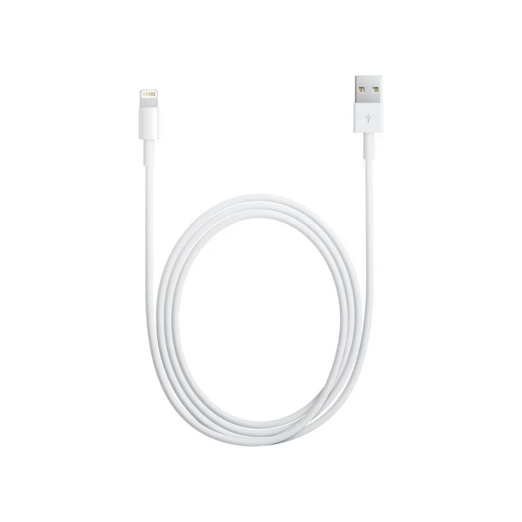 MD819 iPhone 5 készülékhez Lightning adatkábel 2m fehér - csomagolás nélküli gyártói