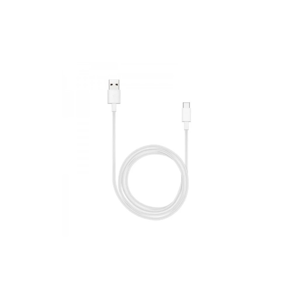 Huawei HL1289 Original USB-C adatkábel 5A 1m fehér - csomagolás nélküli gyári