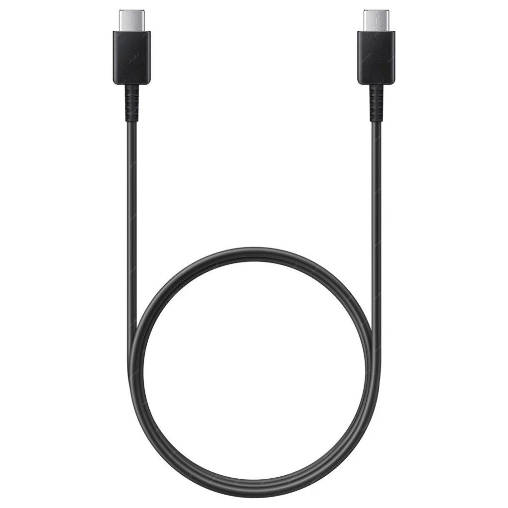 EP-DA705BBE Samsung USB-C/USB-C adatkábel 3A 1m fekete - csomagolás nélküli gyártói