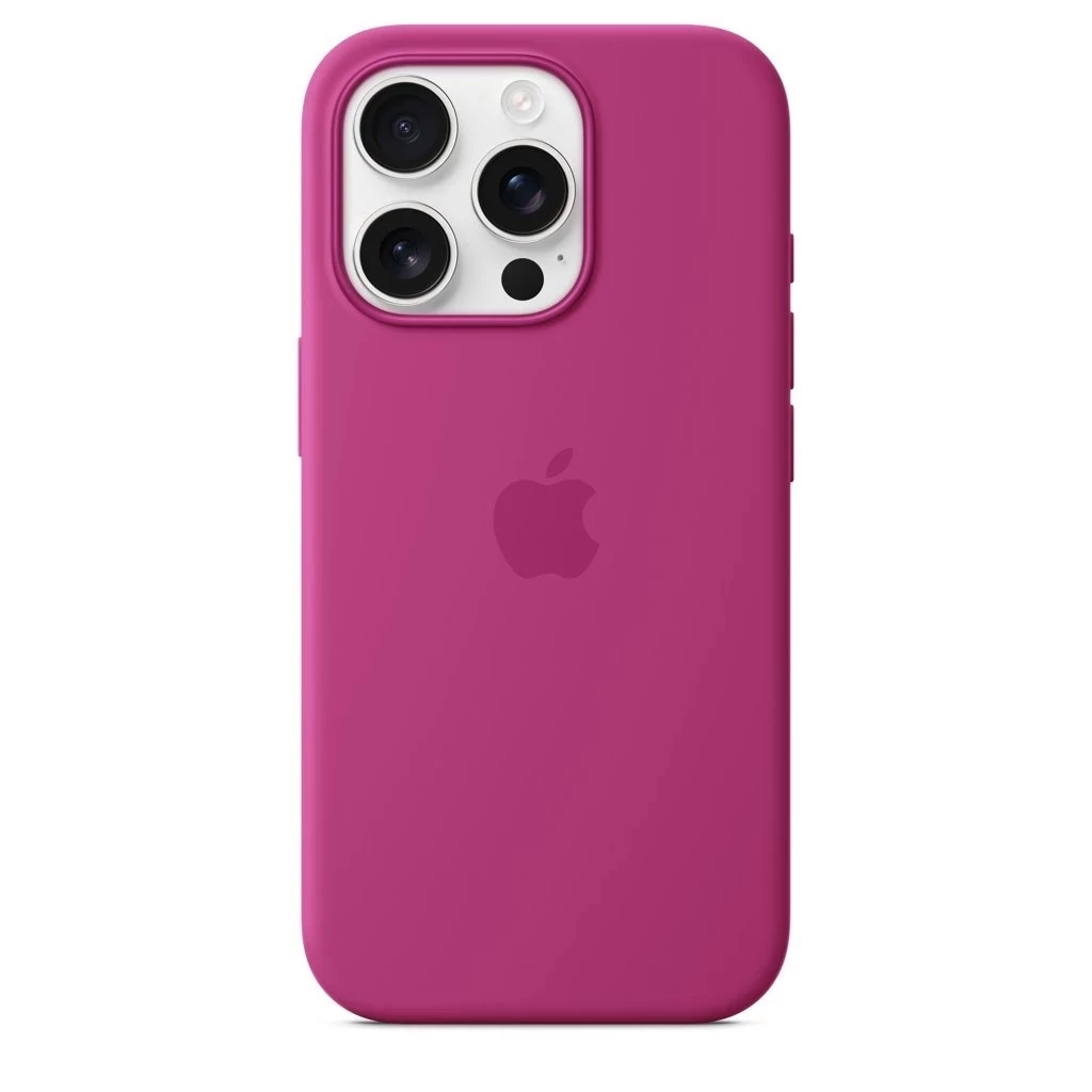 MYYN3ZM/A Apple Silicone Magsafe tok iPhone 16 Pro készülékhez fukszia