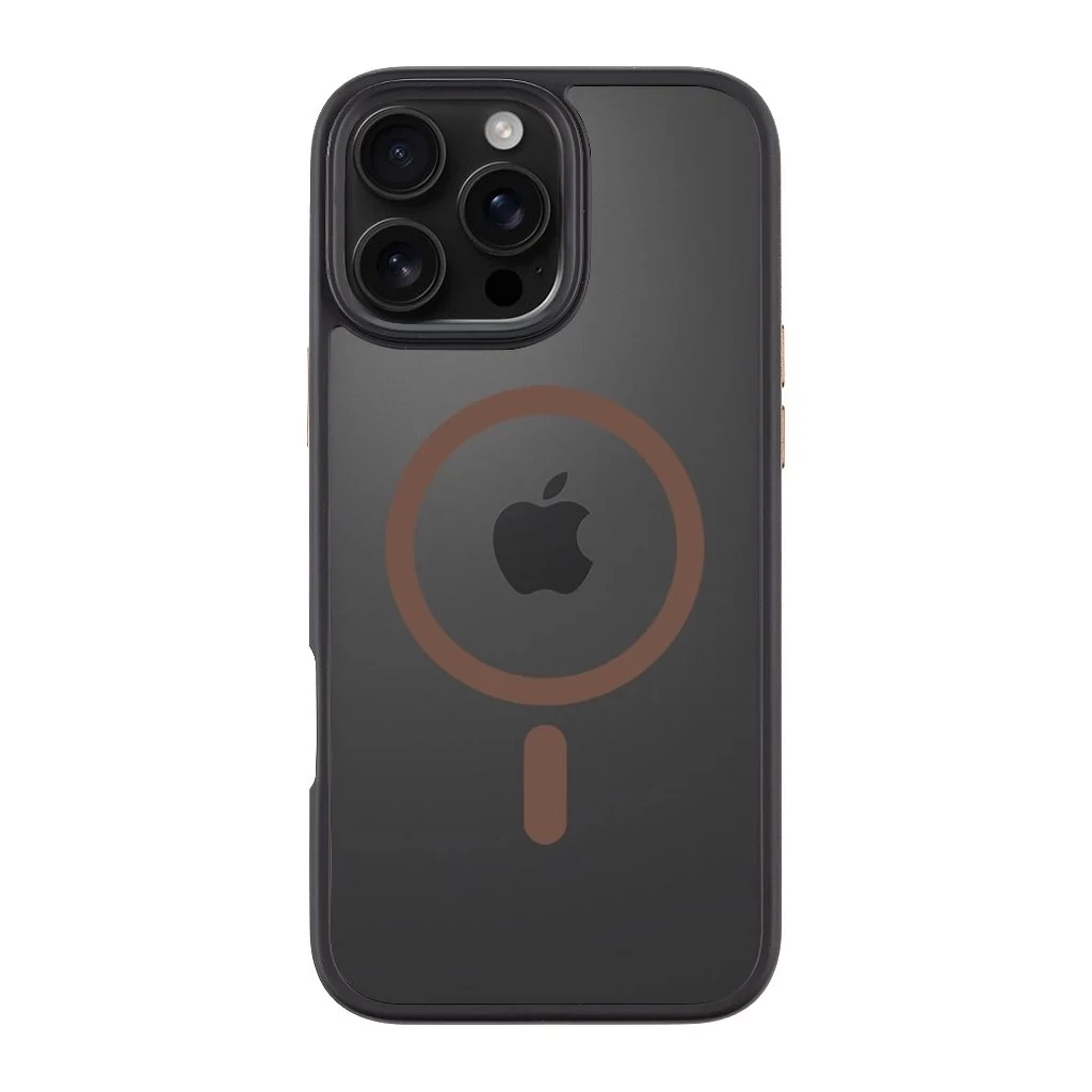 Tactical MagForce Hyperstealth 2.0 tok iPhone 16 Pro Max készülékhez Moucha Moose fekete