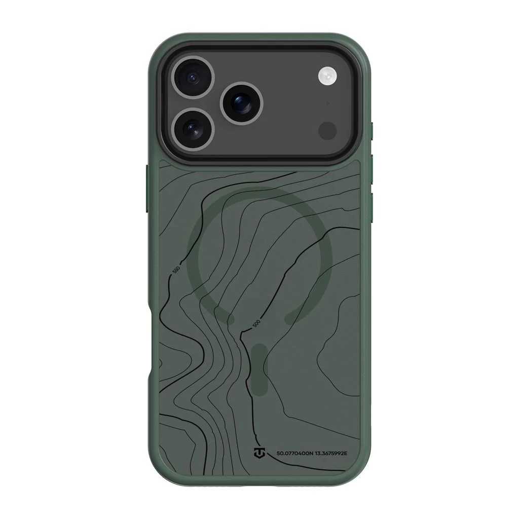 Tactical MagForce Hyperstealth Sika tok iPhone 17 Pro Max készülékhez erdőzöld