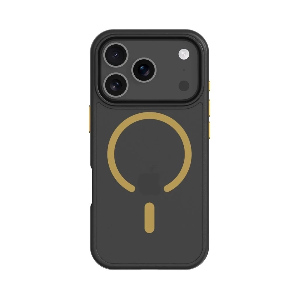 Tactical MagForce Hyperstealth 2.0 Tok iPhone 17 Pro készülékhez fekete/sárga